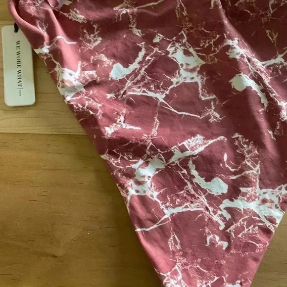 We Wore What Emily Bikini Bottom In Canyon Rose Size XL - Picture 5 of 7